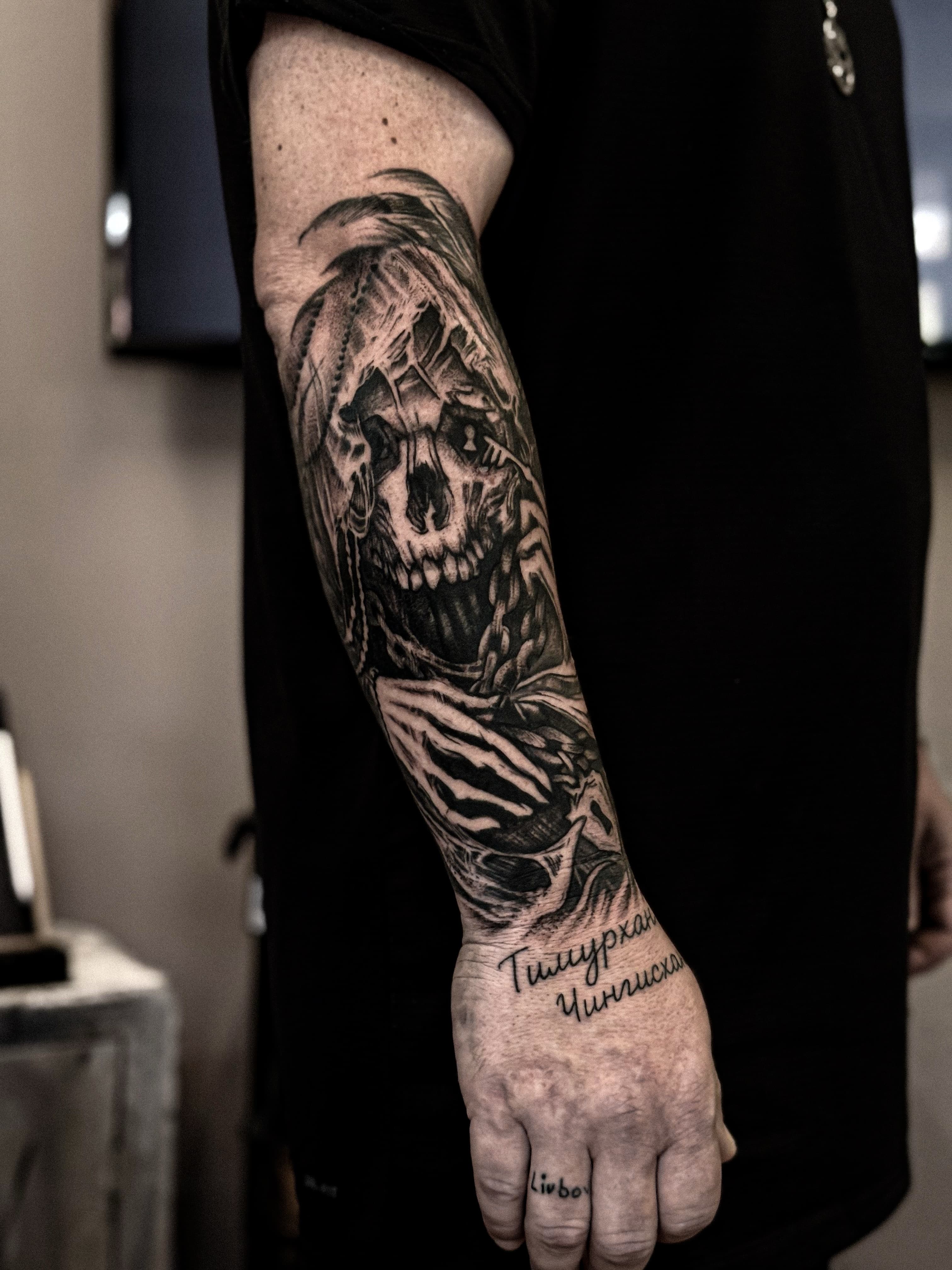 Noir tattoo 3 ön