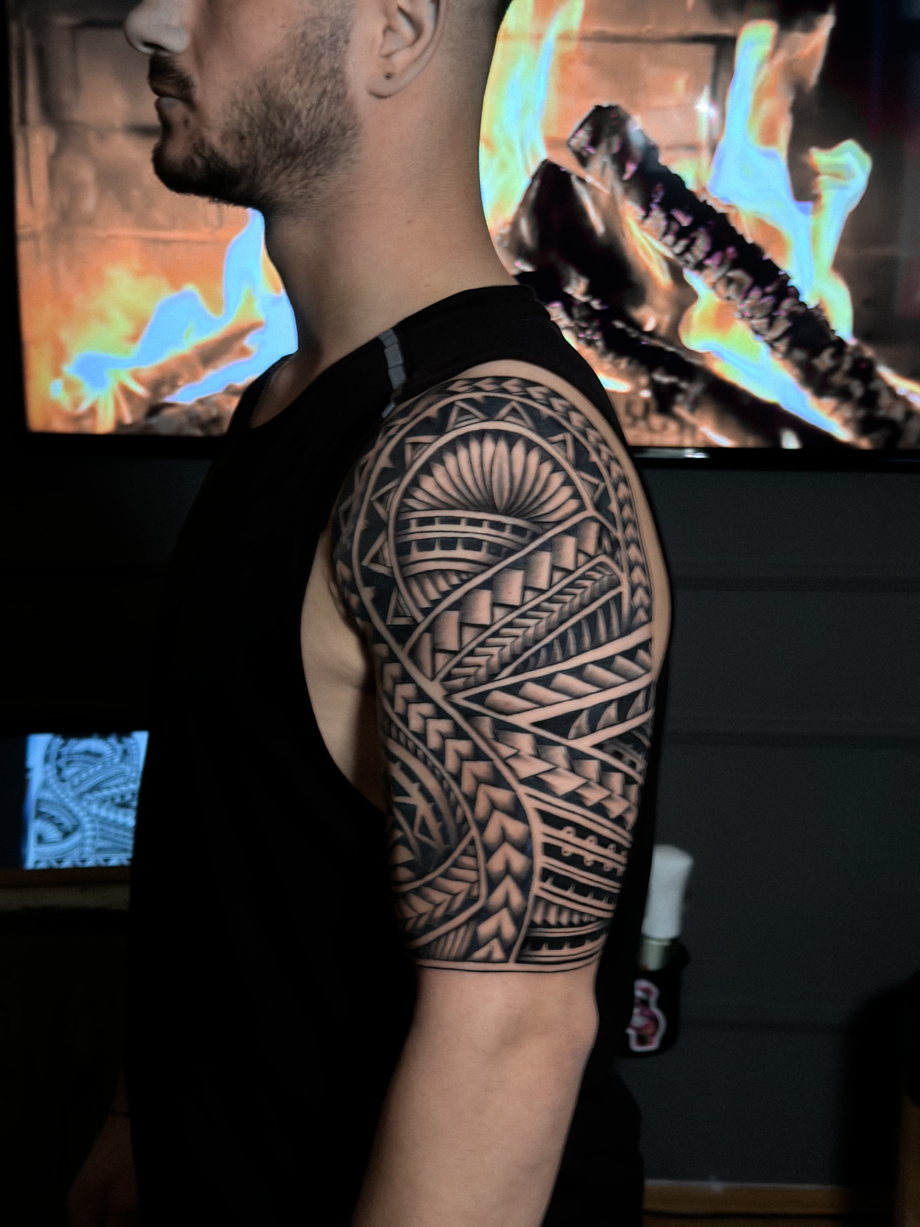 Noir tattoo 6 arka